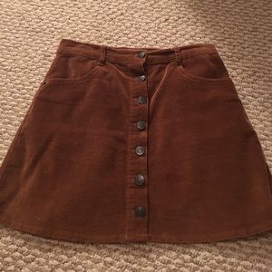 Brandy Melville Corduroy Skirt.